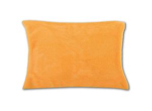 4059222012977 - Bestlivings - Kissenhülle Kuschel 40x60cm Kissenbezug Dekokissen Auswahl hellorange - marigold mit Füllung - Hellorange