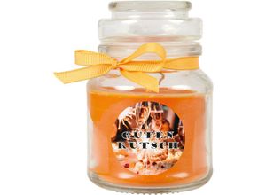 4059222027803 - Hs Candle - Duftkerze im Glas - Neujahr Orange - Bonbon 120gr ( 30h ) - Orange