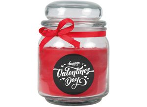 4059222029012 - Hs Candle - Duftkerze zum Valentinstag im Bonbonglas ( mit Deckel ) - Ideales Valentinstagsgeschenk für Sie und Ihn vers Motive zur Auswahl