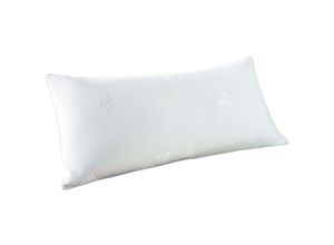 4059222031442 - Bestgoodies - Kopfkissen mit Memory Foam und abnehmbaren Bezug Nackenkissen in 40x80cm - Weiß