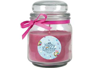 4059222031961 - Hs Candle - Duftkerze im Glas - Ostern Lila - Bonbon 300gr ( 70h ) - Lila