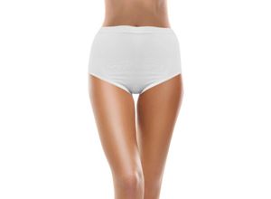 4059222040949 - Bestlivings - Damen Seamless Hüftslip - Weiß 48 50 - 2er Pack - Weiß