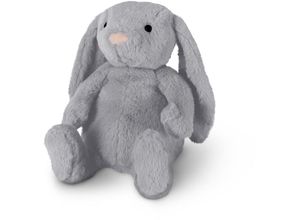 4059222059187 - Plüschhase ( Grau ) mit Schlappohren - 55cm - Kuscheltier für Kinder - Plüsch Spielzeug - Flauschiges Stofftier - Soft Hase Ostergeschenk - Grau