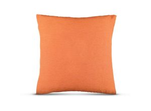 4059222059804 - Bestlivings - Kissenhülle 60x60cm mit verd Reißverschluss ( Orange ) Kissenbezug in Leinenoptik Dekorative Kissenbezüge Baumwolle weicher Bezug