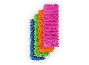 4059222067403 - Bestlivings - Ersatzbezug ( Mix ) für Bodenwischer 40cm - Microfaser Chenille Wischbezug für alle gängigen Klapphalter - Flachwischer Bezug für alle