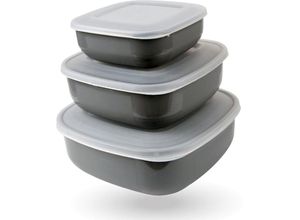 4059222068639 - Bestgoodies - Vorratsdosen mit Deckel für Lebensmittel Frischhaltedosen Mikrowellen- Gefriergeeignet Spülmaschinenfest 3er Set Meal Prep Boxen