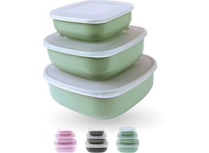 4059222068646 - Bestgoodies - Vorratsdosen mit Deckel für Lebensmittel Frischhaltedosen Mikrowellen- Gefriergeeignet Spülmaschinenfest 6er Set Meal Prep Boxen