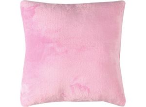 4059222177416 - Bestlivings - Kissenhülle Kuschel Celina in der Größe 40 x 40cm - Rosa - Kissenbezug mit Reißverschluss - Rosa