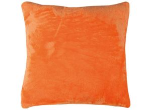 4059222177461 - Bestlivings - Kissenhülle Kuschel Celina in der Größe 40 x 40cm - Orange - Kissenbezug mit Reißverschluss - Orange