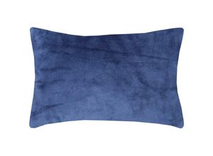 4059222177539 - Bestlivings - Kissenhülle Kuschel Celina in der Größe 40 x 60cm - Blau - Kissenbezug mit Reißverschluss - Blau