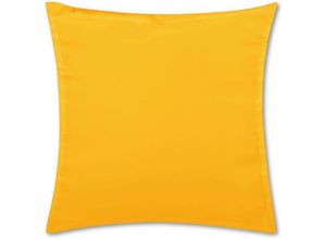 4059222225902 - Kissenbezug Orange (45x45 cm) mit verdecktem Reißverschluss - viele Größen und Farben - Orange