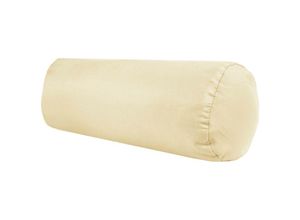 4059222233075 - Bestlivings - Nackenrolle 15x40cm ( BxL ) Bezug in der Farbe Beige in vielen vers Farben - Beige