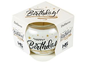 4059222253493 - Hs Candle - Duftkerzen Sprüche im Glas lange Brenndauer und angenehmer Duft ( Birthday ) - Rosa