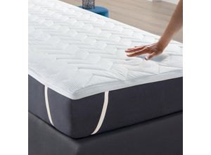 4059222283223 - Bestlivings - Matratzentopper TopCool ( 90x200x5cm ) Memory Foam Effekt durch 3cm Viscoschaum Kern mit Sommer- und Winterseite - Öko Tex - hochwertig