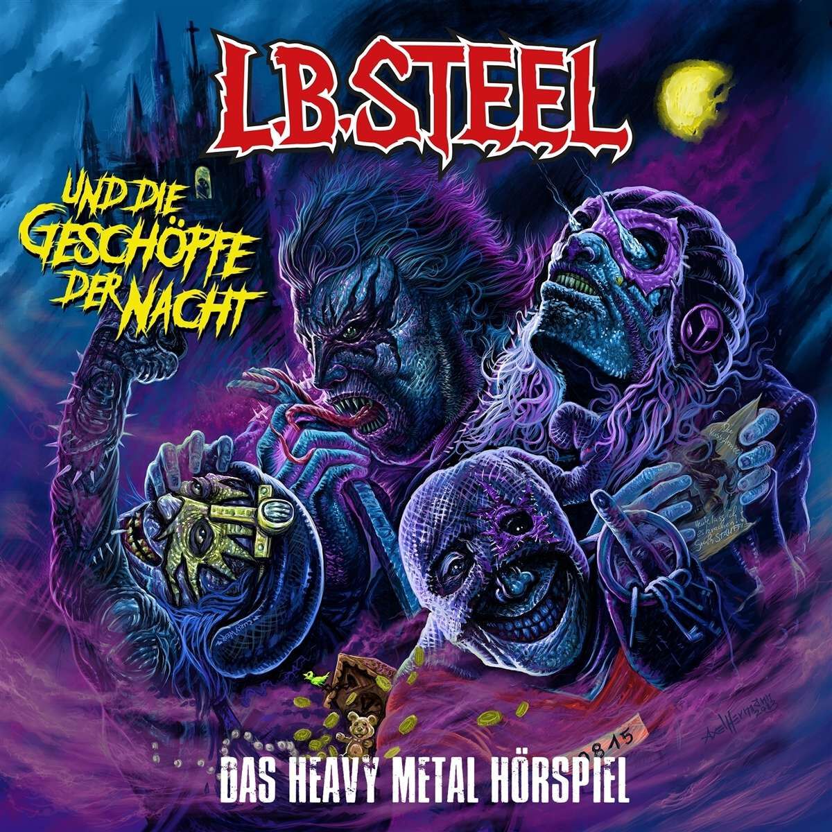 4059251614746 - LB Steel und die Geschöpfe der Nacht LP multicolor