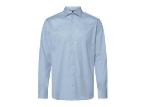 4059268872580 - ETERNA Cover Shirt Businesshemd Modern-Fit Kent-Kragen für Herren blau 42