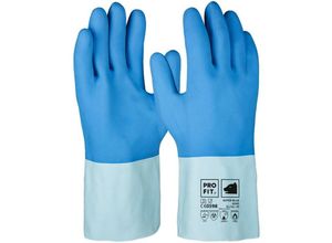 4059276000357 - Profit - Super Blue Latex-Chemikalienschutzhandschuh Gr 11