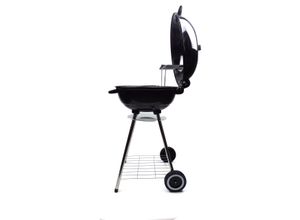 4059306110896 - Grillgourmet Holzkohle-Kugelgrill Classic mit 2 Standbeine & 2 Rollen schwarz