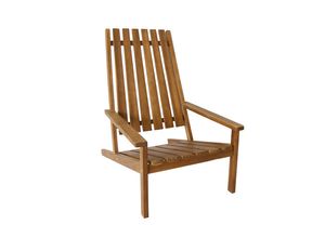 4059306111039 - HC Garten & Freizeit Adirondack Liegestuhl aus Akazie inkl Kissenauflage