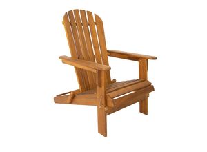 4059306111046 - klappbarer Liegestuhl Lounge Adirondack Akazie 83 x 69 x 93 cm braun