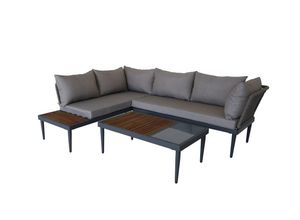 4059306113033 - HC Garten & Freizeit 11tlg Ecklounge mit Tisch aus FSC-zertifiziertem Akazienholz