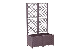 4059306114245 - HC Garten & Freizeit Hochbeet ca 80 x 40 x 136 30 cm - Braun