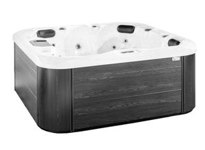 4059306115266 - Outdoor Whirlpool MALAGA inkl Abdeckung & Treppe mit Wärmeisolierung für 5 Personen