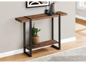 4059306126347 - Wohnzimmerregal ca 120 x 30 x 81 cm - Braun Schwarz