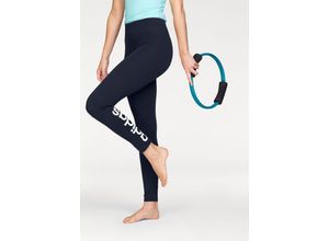 4059326535112 - Große Größen adidas Performance Leggings »ESSENTIALS LINEAR TIGHT« marine-weiß GrM