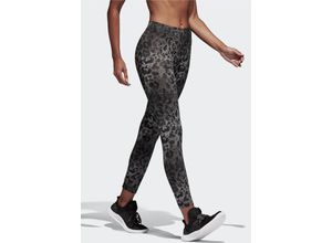 4059326716887 - Große Größen adidas Performance Funktionstights »WOMAN ESSENTIAL AOP TIGHT« schwarz bedruckt GrXXL