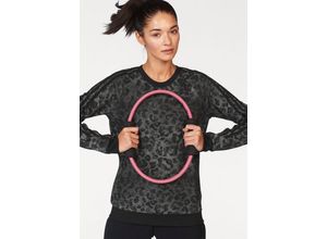 4059326720181 - Große Größen adidas Performance Sweatshirt »WOMAN ESSENTIAL AOP SWEATSHIRT« schwarz GrXL