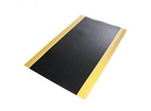 4059382011971 - etm Anti-Ermüdungsmatte Heavy-Duty Diamond PVC Vinyl Schwarz 900 x 1500 mm