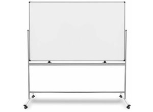 4059382029242 - Floordirekt - Whiteboard Stanford pro Emailliert Mobil & drehbar 120 x 180 cm - Weiß