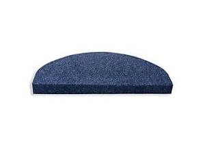 4059382050963 - Casa Pura Stufenmatte Leipzig Polypropylen Blau 250 x 650 mm