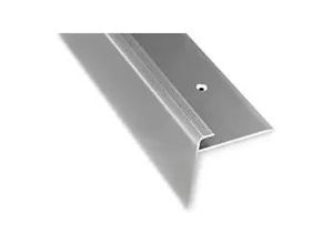 4059382103416 - Casa Pura Stufenkantenprofil Safety Aluminium Silber 900 mm