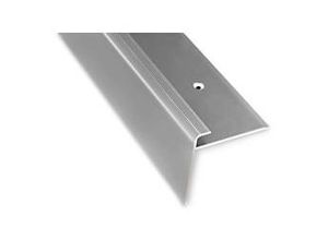 4059382103447 - Casa Pura Stufenkantenprofil Safety Aluminium Silber 1000 mm