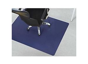 4059382128099 - Bürostuhlunterlage Teppich Floordirekt Pro Teppich Dunkelblau Polypropylen 1200 x 1500 mm