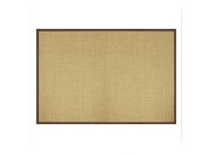 4059382338825 - Sisal-Teppich Amazonas Natur Mit farbiger Bordüre Für Wohnräume