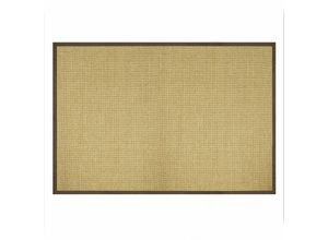 4059382338924 - Floordirekt - Sisal-Teppich Amazonas Natur Bordüre Sahara   Cappuchino 200 x 200 cm