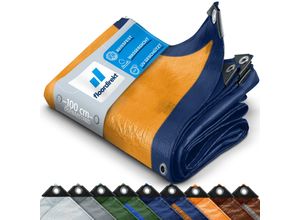 4059382391011 - floordirekt Abdeckplane 140 g m² Blau orange