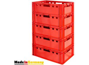 4059419141251 - Fleischkiste E2 Fleischkiste Rot Fleischerkiste Fleischkisten Kiste Fleischkiste Eurobox Lebensmittelecht 60 x 40 Metzgerkiste Auswahl Kingpower