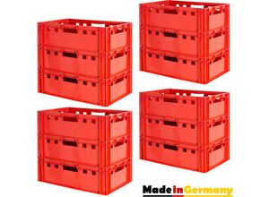 4059419141299 - Fleischkiste E2 Fleischkiste Rot Fleischerkiste Fleischkisten Kiste Fleischkiste Eurobox Lebensmittelecht 60 x 40 Metzgerkiste Auswahl Kingpower