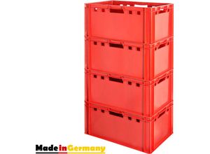 4059419141343 - Fleischkiste E3 Fleischkiste Rot Fleischerkiste Fleischkisten Kiste Fleischkiste Eurobox Lebensmittelecht 60 x 40 Metzgerkiste Auswahl Kingpower