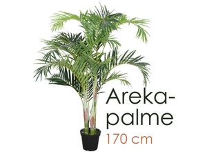 4059419154237 - Künstliche Palme groß Kunstpalme Kunstpflanze Palme künstlich wie echt Plastikpflanze Auswahl Dekoration Deko Decovego