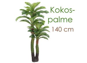 4059419173443 - Künstliche Palme groß Kunstpalme Kunstpflanze Palme künstlich wie echt Plastikpflanze Auswahl Dekoration Deko Decovego