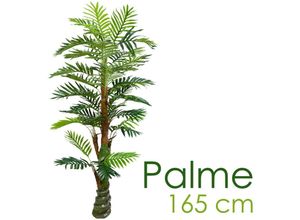 4059419173474 - Künstliche Palme groß Kunstpalme Kunstpflanze Palme künstlich wie echt Plastikpflanze Auswahl Dekoration Deko Decovego