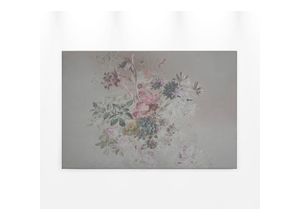 4059432205800 - Leinwandbild AS CRÉATION bouquet pastel Bilder Gr B H 90 cm x 60 cm Blumen Querformat 1 St bunt (rosa grau grün) Leinwandbilder Keilrahmen Bild Blumen Floral Grau Pastel