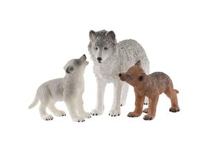 4059433296036 - Wild Life 42472 Wolfsmutter mit Welpen Spielfiguren-Set