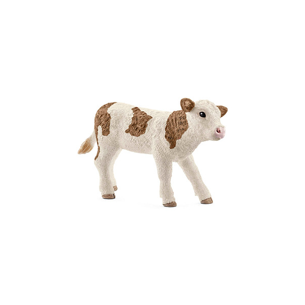 4059433331188 - Farm World 13802 Fleckvieh-Kalb Spielfigur 4059433331188 Schleich