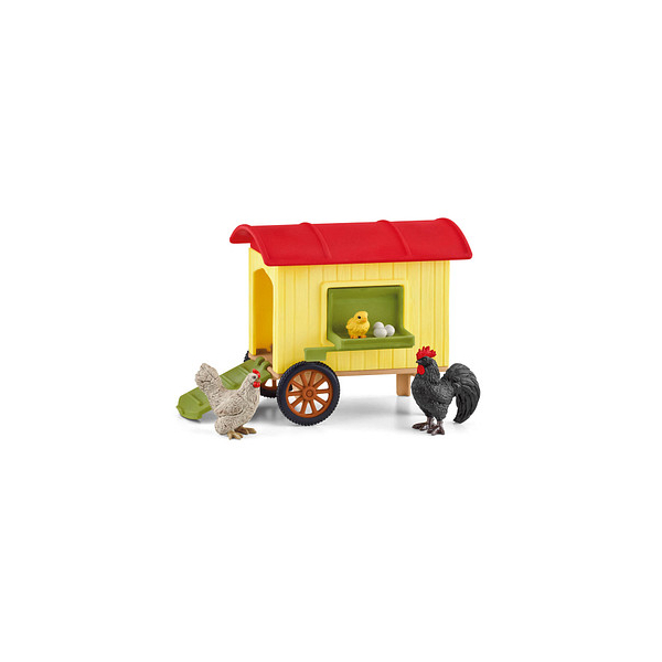 4059433558875 - Farm World 42572 Hühnerstall Spielfiguren-Set 4059433558875 Schleich